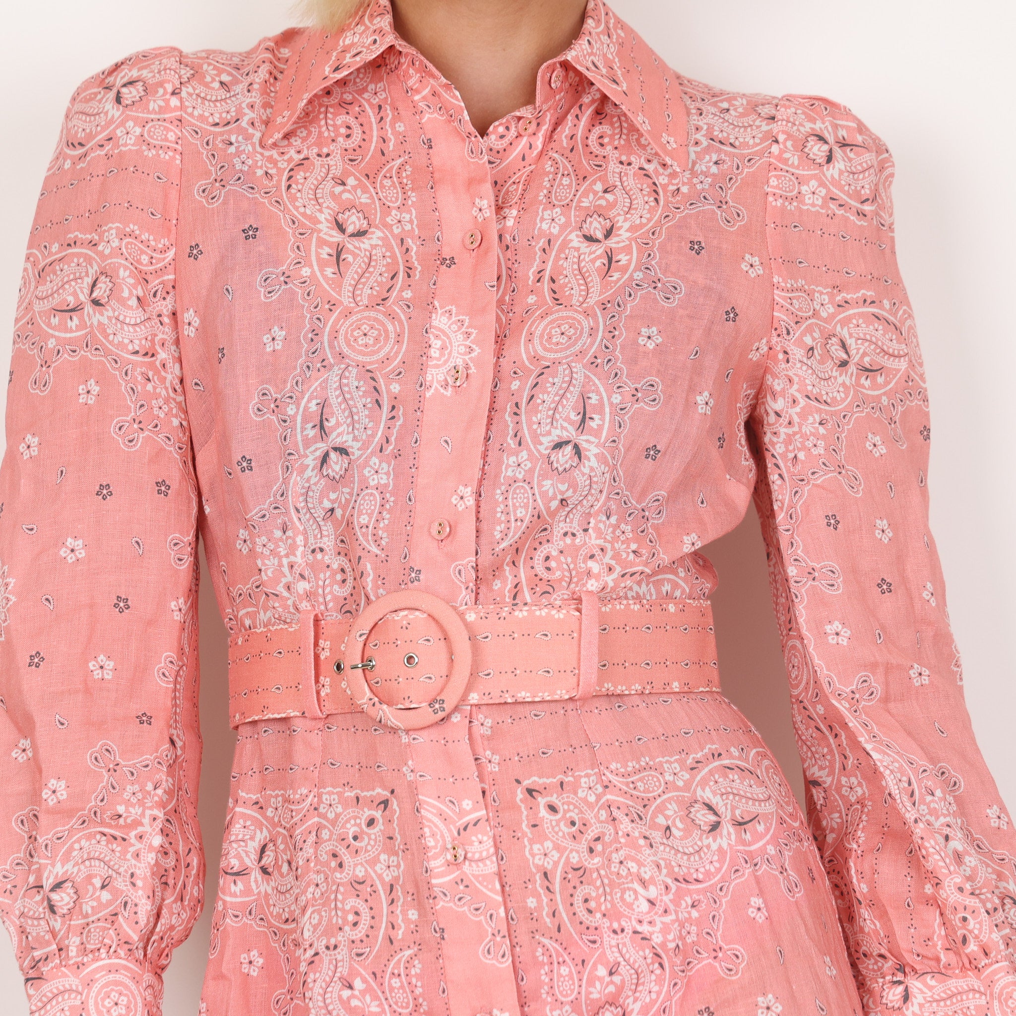 Zimmermann heathers best sale bandana shirt dress