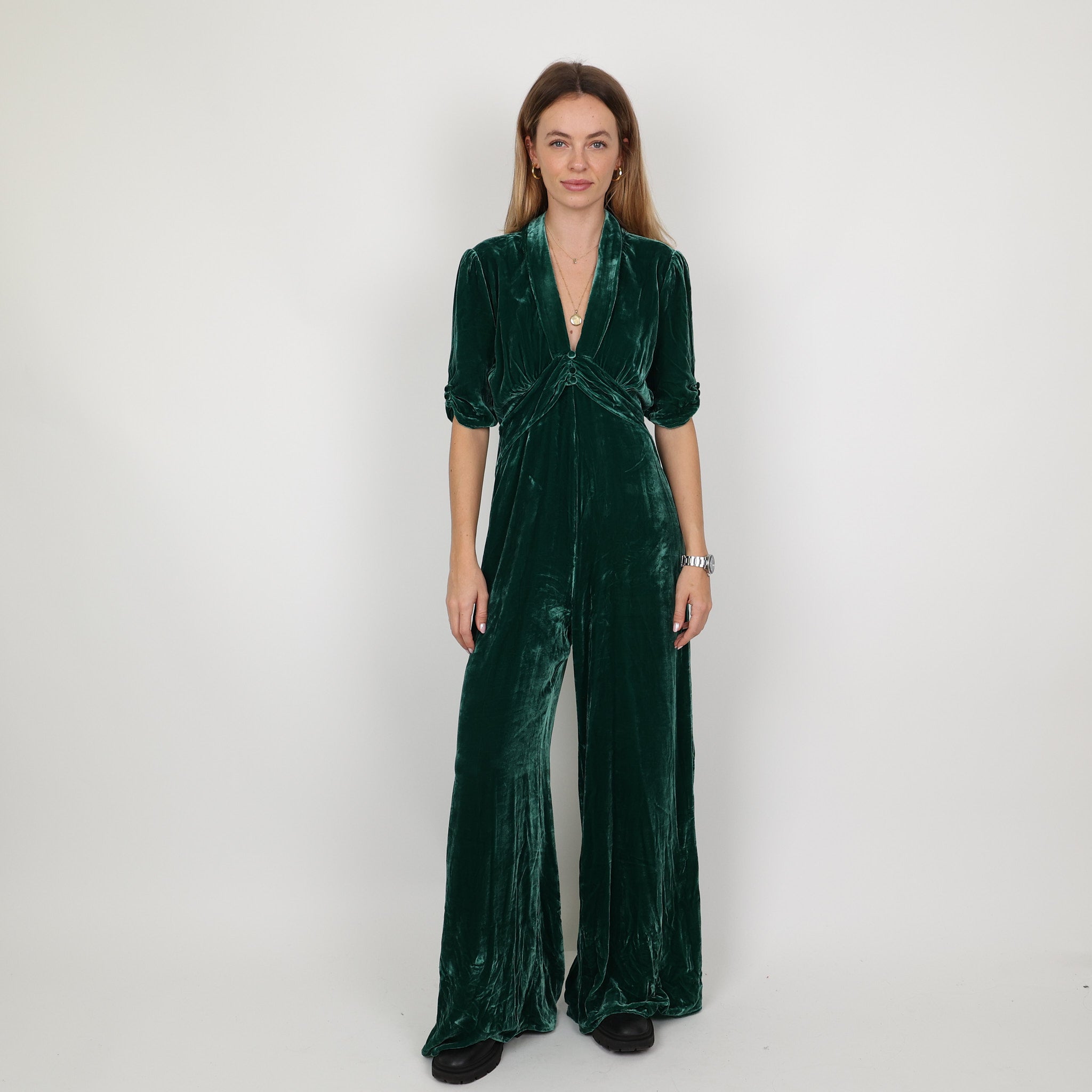 Nancy Mac Jumpsuit, UK Size 10 — The Cirkel