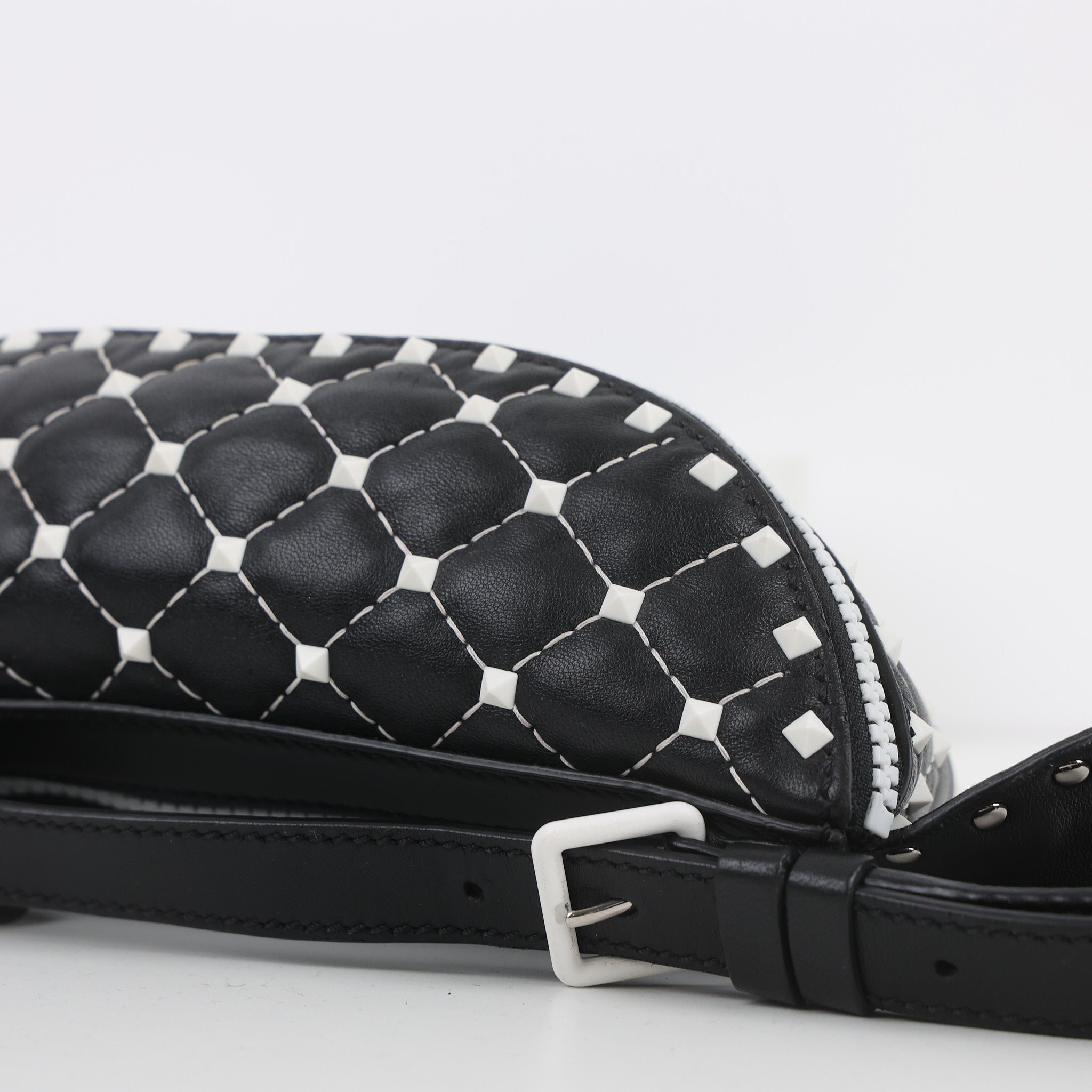 Valentino Bags Varsavia Woven Handle Small Flap Over Bag - Grey | very.co.uk