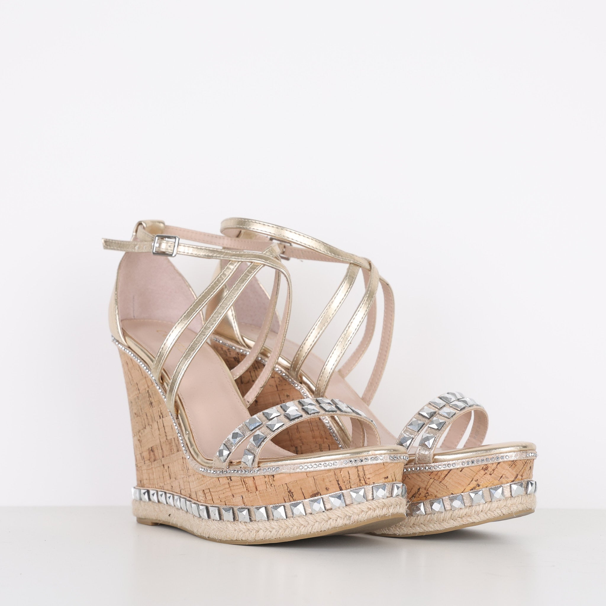 Pyradiams cork wedge store sandal