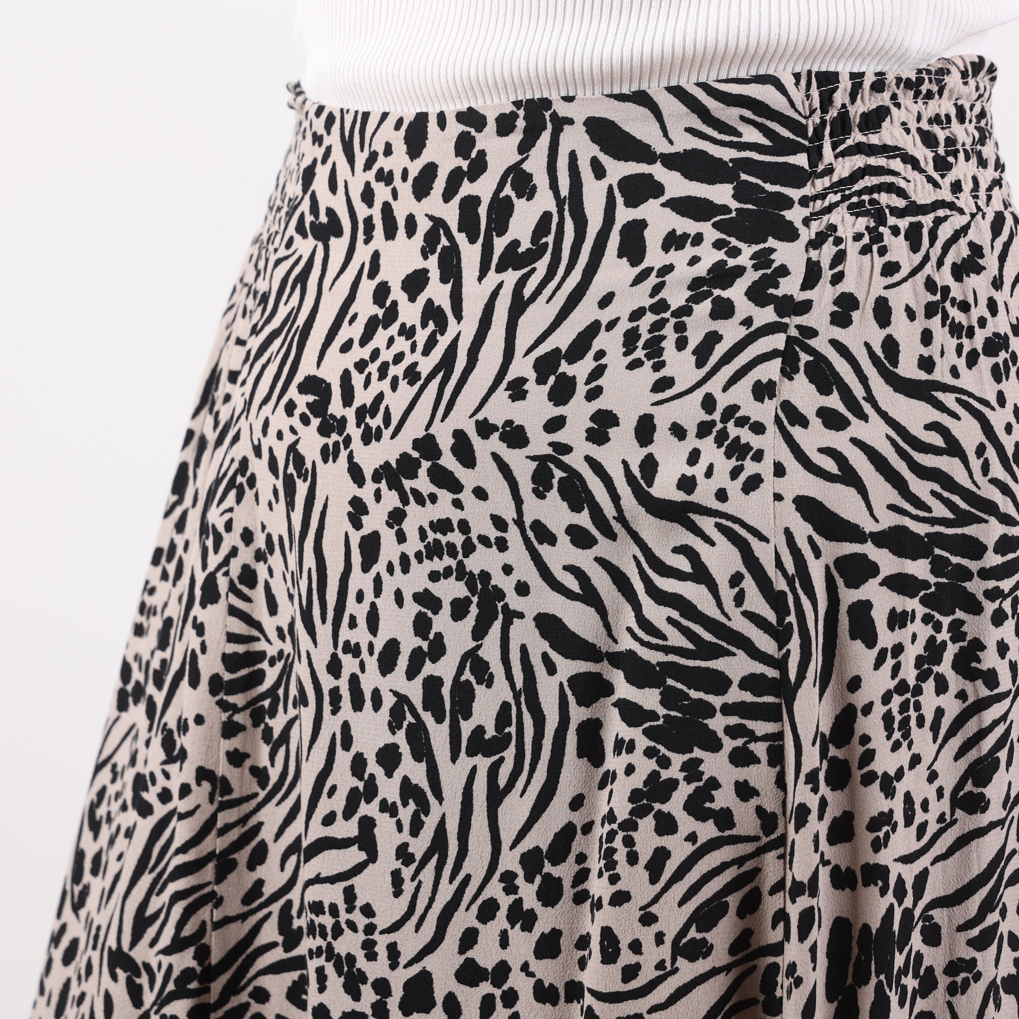 Leopard skirt size 14 sale